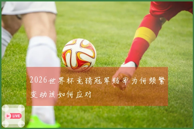 2026世界杯竞猜冠军赔率为何频繁变动该如何应对