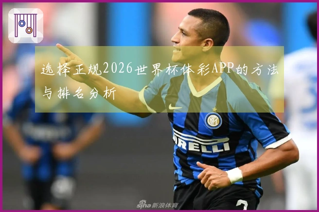 选择正规2026世界杯体彩APP的方法与排名分析